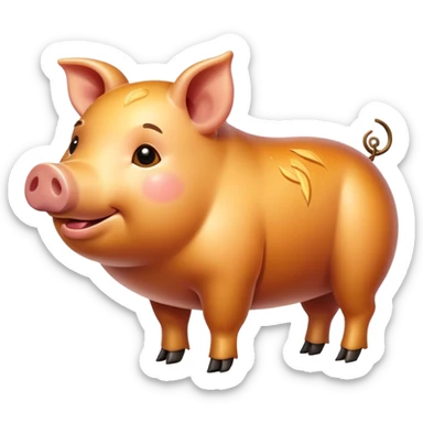 Che bot loc heo quay  sticker