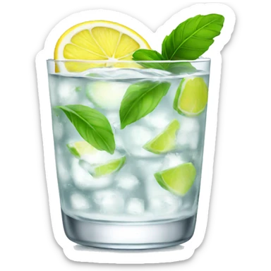 Gin tonic sticker