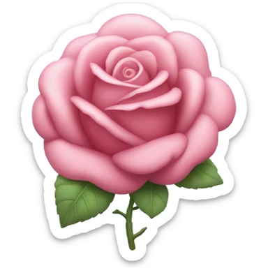 coeur rose avec des nuages sticker