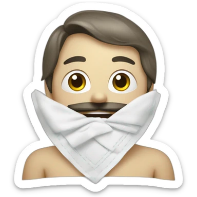 Serviette hygiénique p sticker