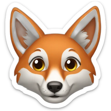 Renard sticker