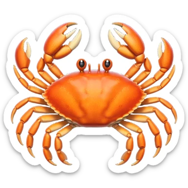 Ferris crab rust programming language sticker