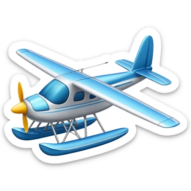 seaplane sticker
