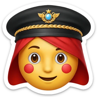 Un emoji care să fie roșu în obraji, dar să își dea ochi peste cap sticker