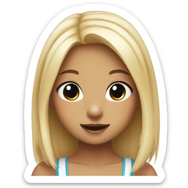 bunny girl pretty  sticker