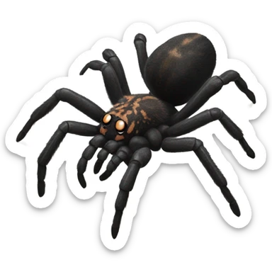 tarantula spider realistic  sticker