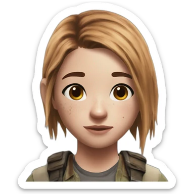 the last of us ellie sticker