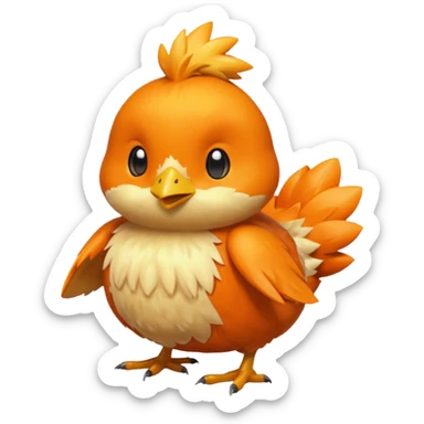 Torchic sticker