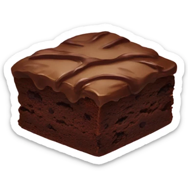 Brownie sticker