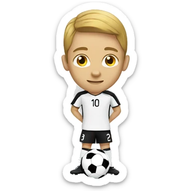 Soccer sticker