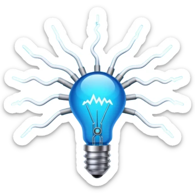 Nerve Signal sticker