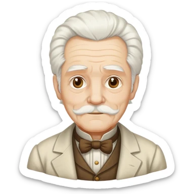 OLD MAN VITAGE 1800'S sticker