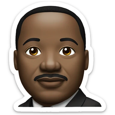 Martin Luther King Jr sticker