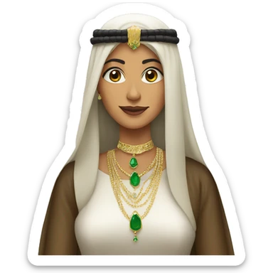 queen of Saudi Arabia  sticker