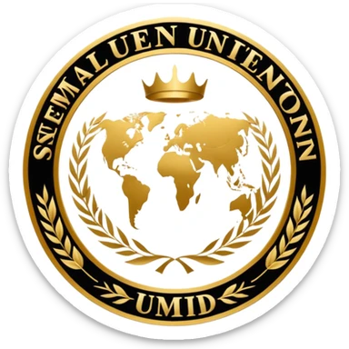 model united nations logo with text that reads : SEAMUN sticker