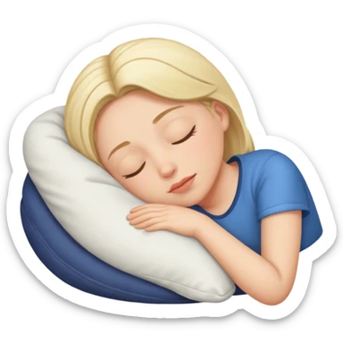 Me napping  sticker