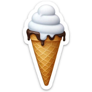 Ice cream come sticker