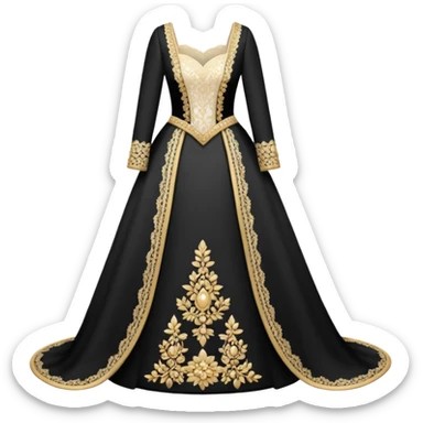 Robe mariage roi Mohammed VI sticker