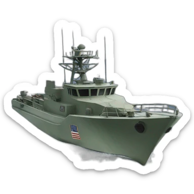 usa military boat sticker