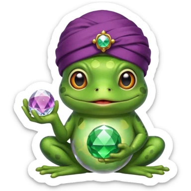 frog-dressed-as-a-fortune-teller- sticker