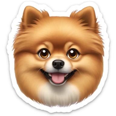 Pomeranian dog  sticker
