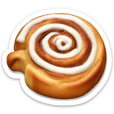 Cinnamon roll sticker