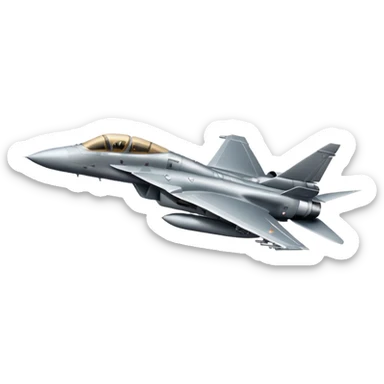 Fighter jet emoji sticker