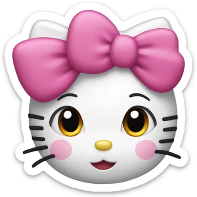 Hello kitty  sticker