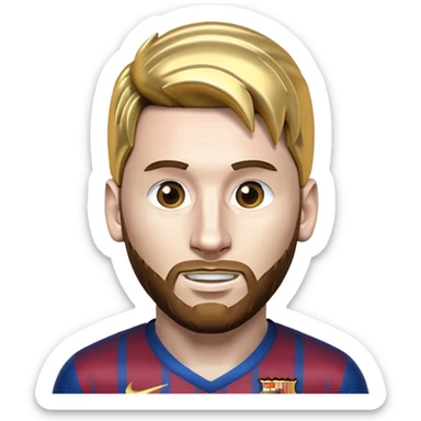 Messi yazısı sticker
