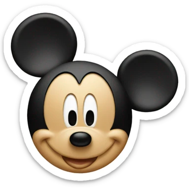 Mickey sticker