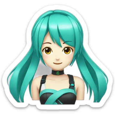 Miku hatsune sticker