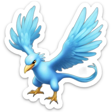 crazy funny stupid Articuno pokemon baby's realistic boku no pik o egg dual art artist sticker