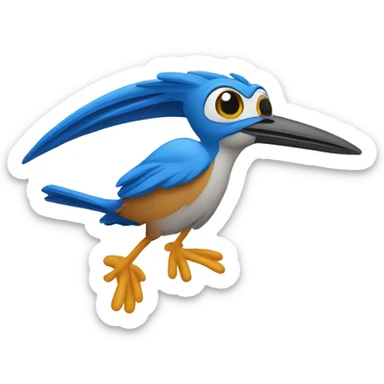 road runner beep beep sticker
