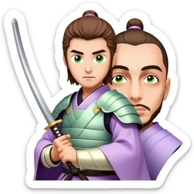 Gentle Samurai sticker