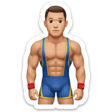 wwe wrestler john cena  sticker