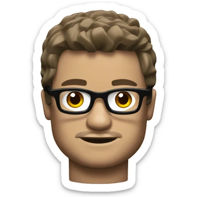 A Lego emoji sticker