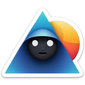Dark side of the moon Pink Floyd emojis sticker