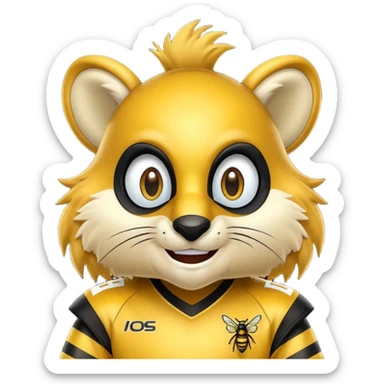 aspley hornets australian football mascot sticker