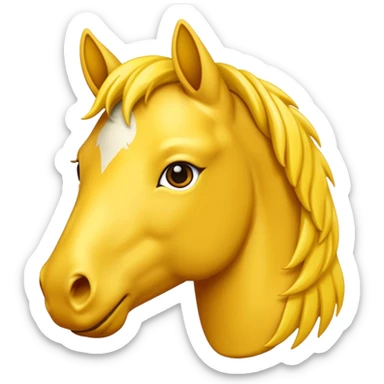 Faça um emoji de cavalo marinho  sticker