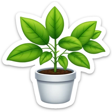 plante verte sticker
