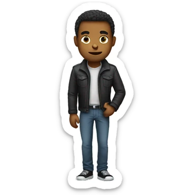 Person with whatever attitude sticker