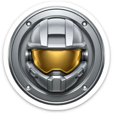 LOGO DE HALO sticker