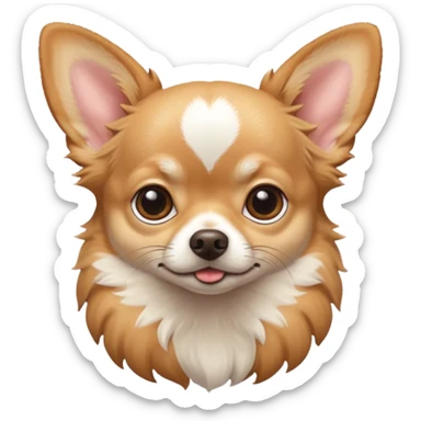 Mind blown chihuahua  sticker