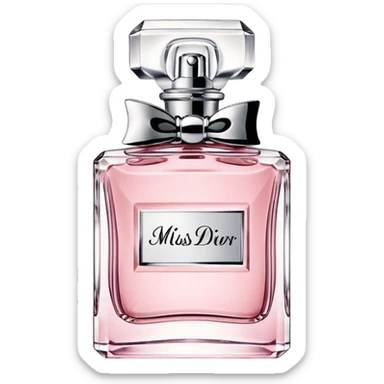 Miss Dior perfume  sticker