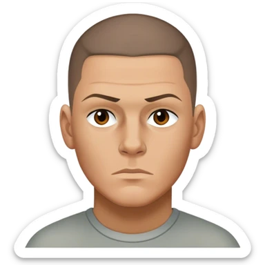 Michael scofield sticker