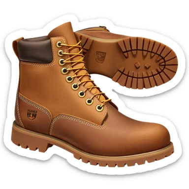 Timberland shoe sticker