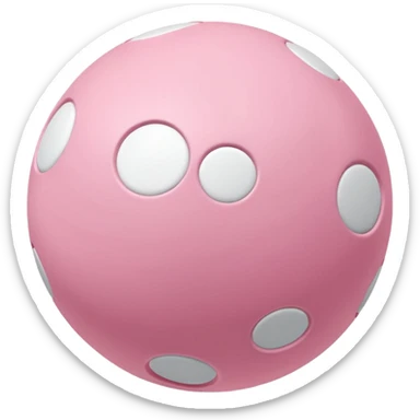 padel light pink sticker