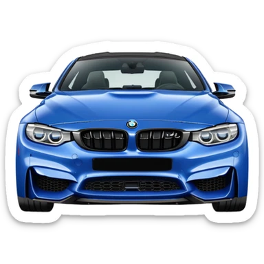 BMW m4 competition  sticker