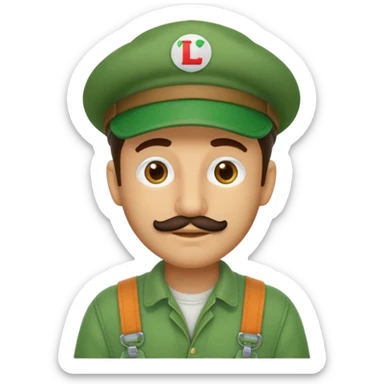 Luigi sticker