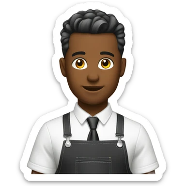 Junior-barber sticker